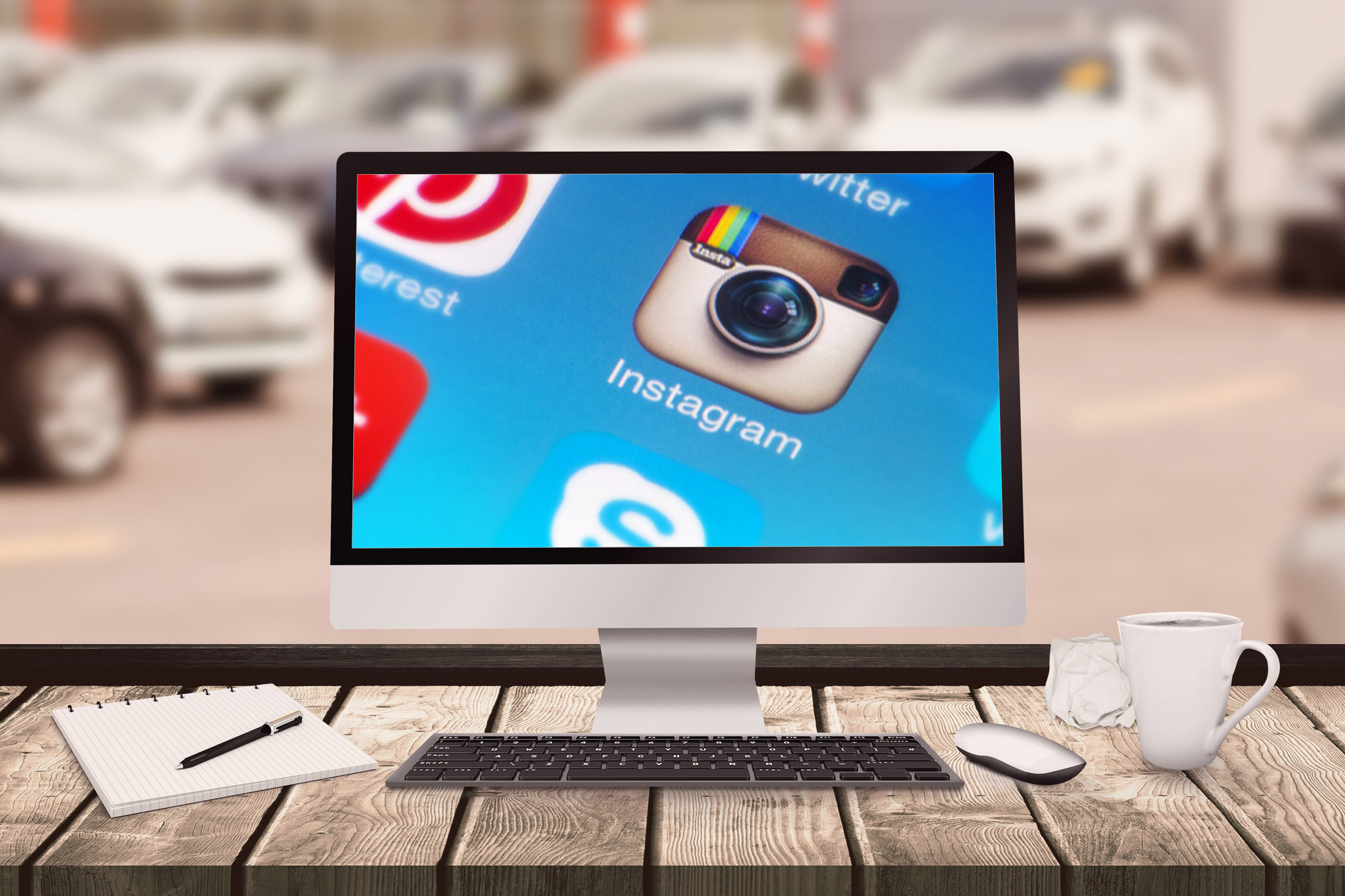 Sistema para Revendas de Veículos integração com instagram